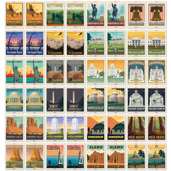 America's Monuments & Memorials Memory Game (ONLINE ORDER ONLY)