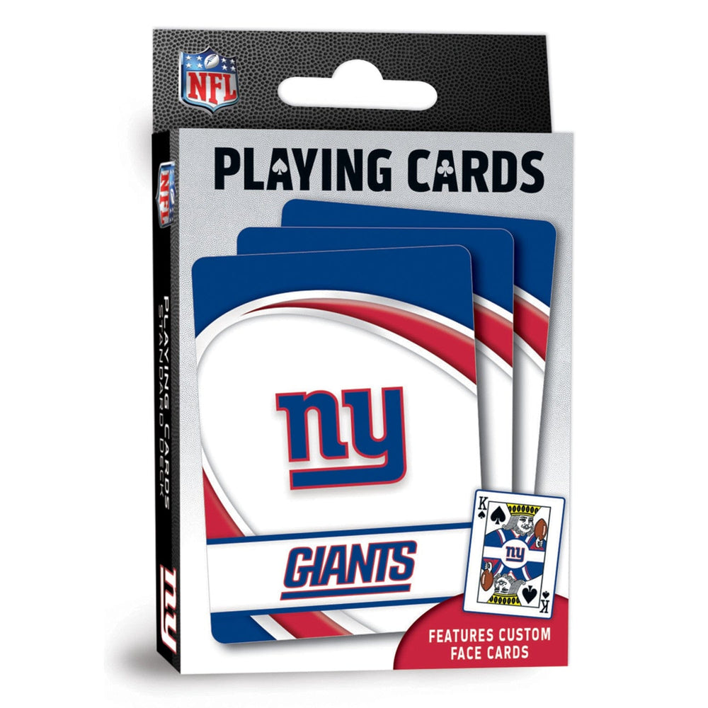 New York Giants Playing Cards - 54 Card Deck (ONLINE ORDER ONLY)