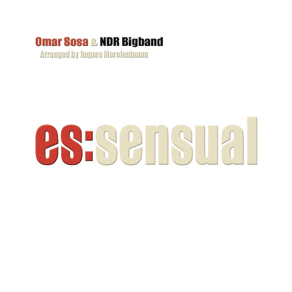 Omar & NDR Bigband Sosa - Es:sensual [CD] (ONLINE ORDER ONLY)