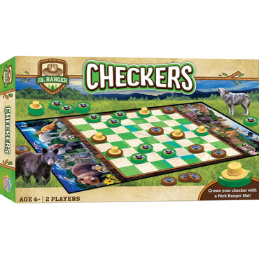 Jr. Ranger Checkers Board Game (ONLINE ORDER ONLY)