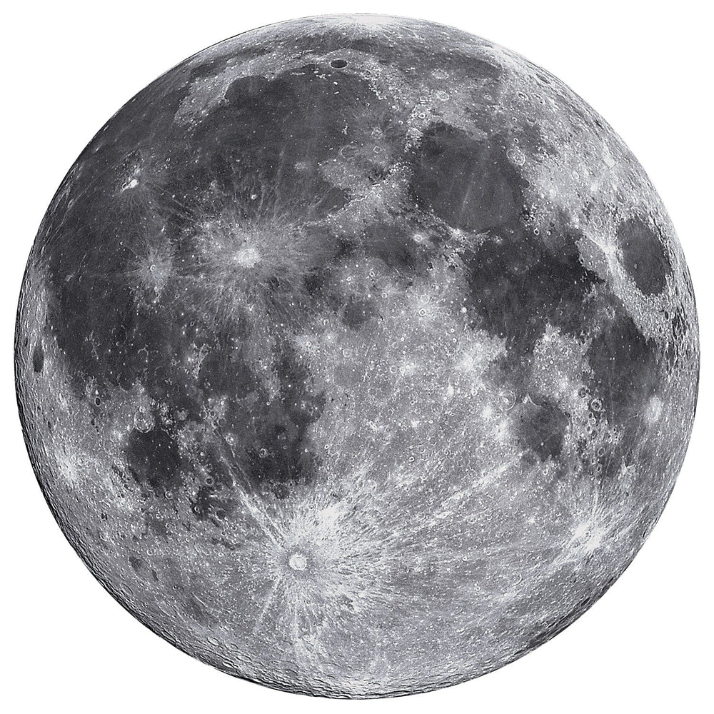 Solar System - The Moon 1000 Piece Round Jigsaw Puzzle