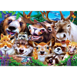 Selfies - Woodland Goofballs 500 Piece Jigsaw Puzzle (ONLINE ORDER ONLY)