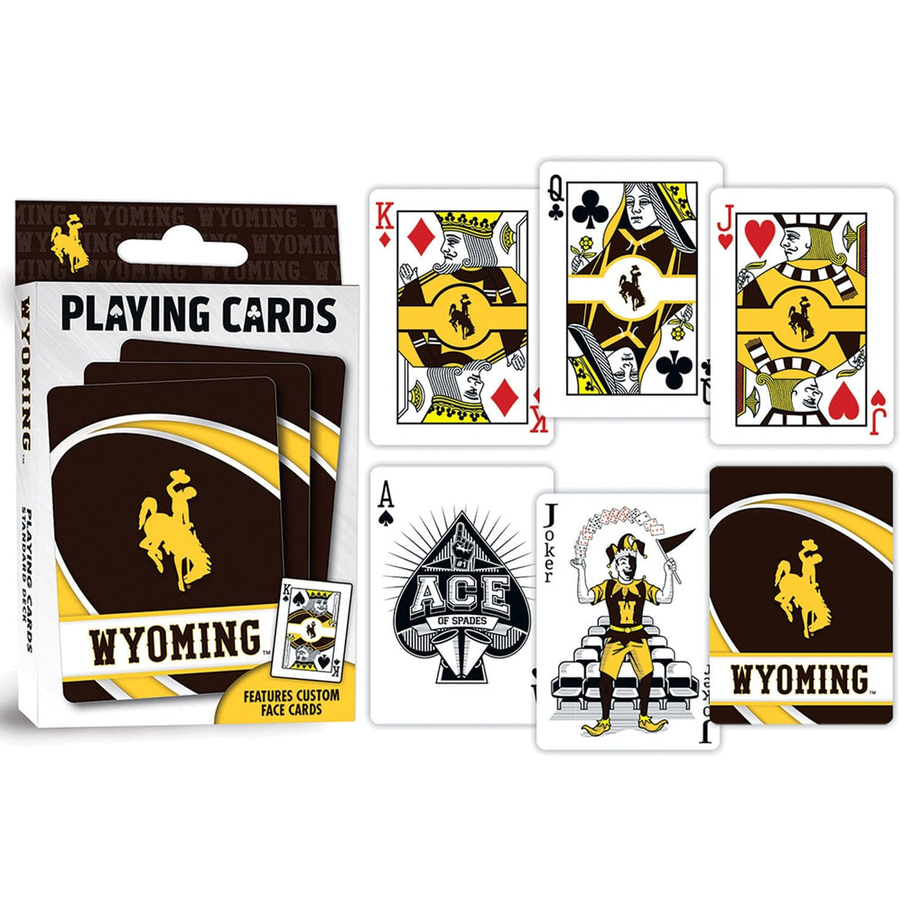 Wyoming Cowboys Playing Cards - 54 Card Deck (ONLINE ORDER ONLY)