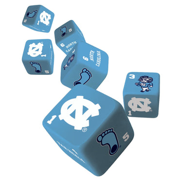 UNC Tar Heels Dice Set - 19mm (ONLINE ORDER ONLY)