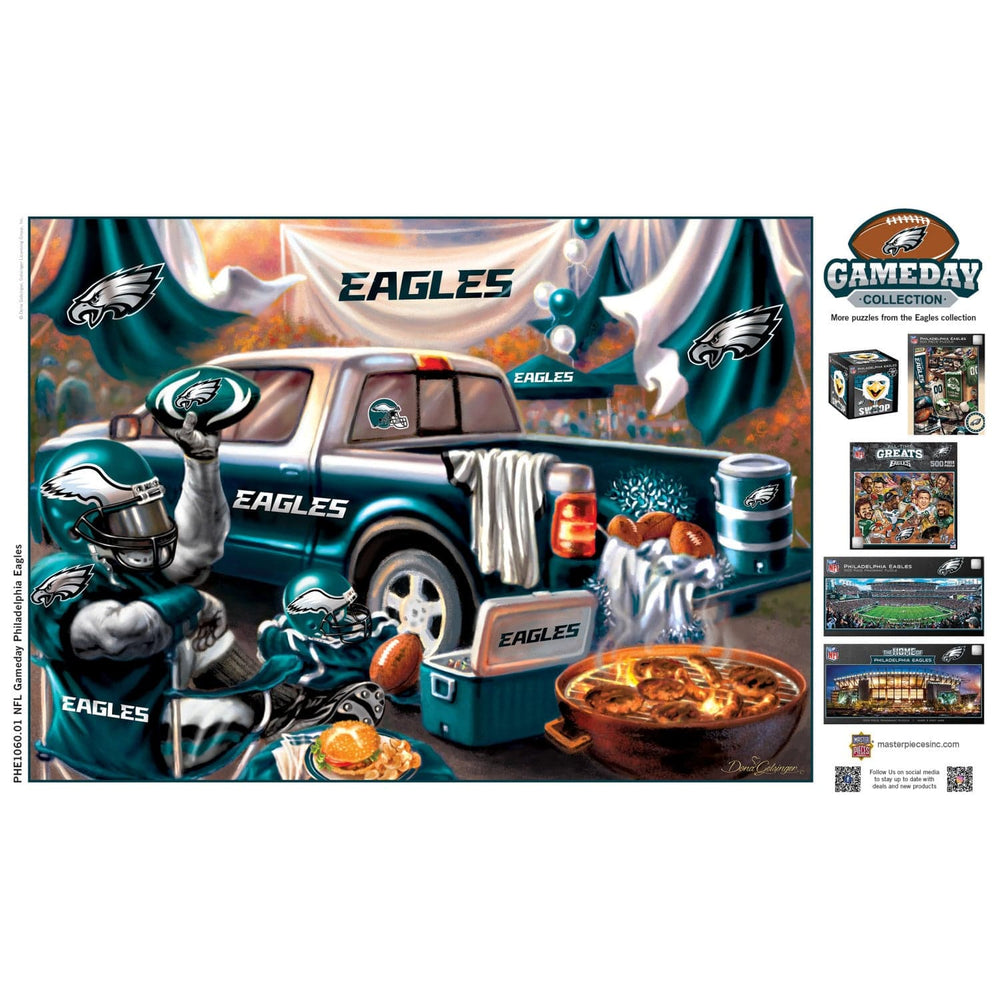 Philadelphia Eagles - Gameday 1000 Piece Jigsaw Puzzle (ONLINE ORDER ONLY)