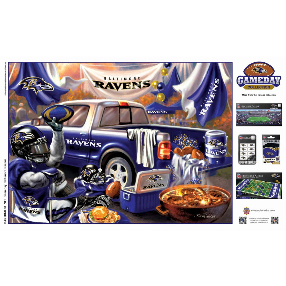 Baltimore Ravens - Gameday 1000 Piece Jigsaw Puzzle (ONLINE ORDER ONLY)