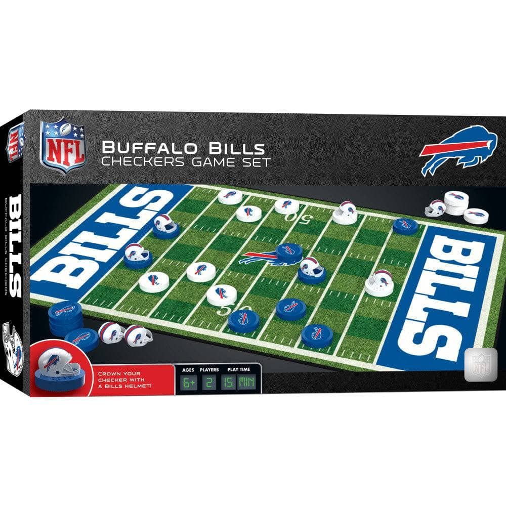 Buffalo Bills Checkers Board Game (ONLINE ORDER ONLY)