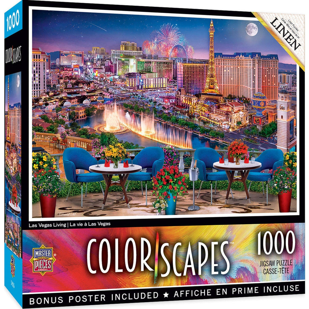 Colorscapes - Las Vegas Living 1000 Piece Jigsaw Puzzle (ONLINE ORDER ONLY)