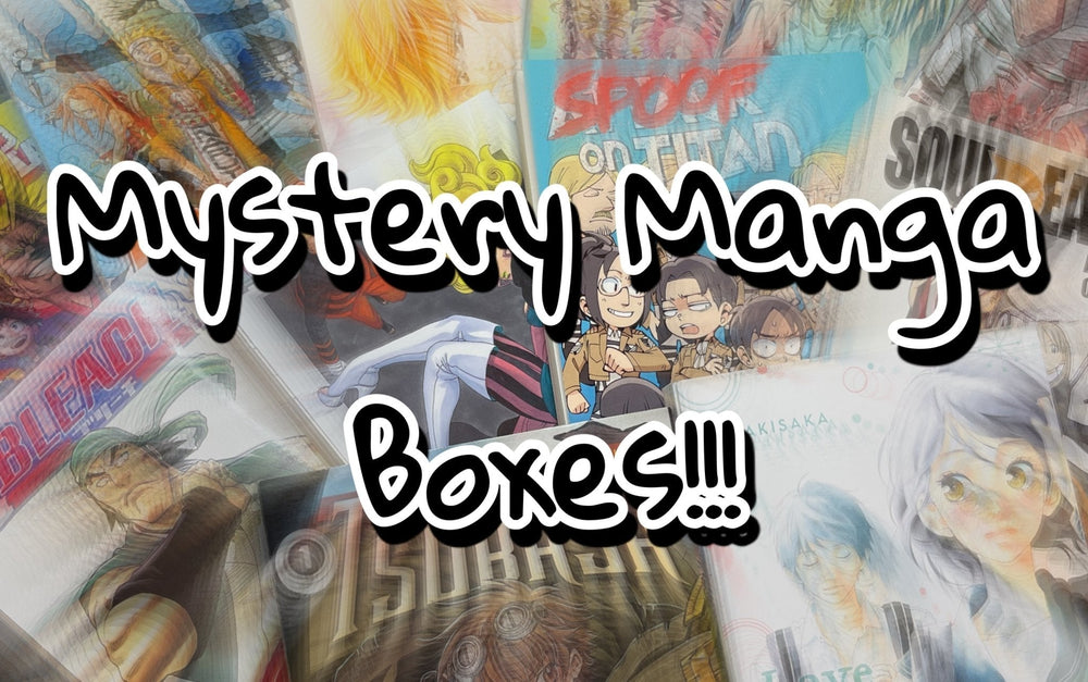 One Mystery Manga - Random Volume and Genre (Online Order Only)