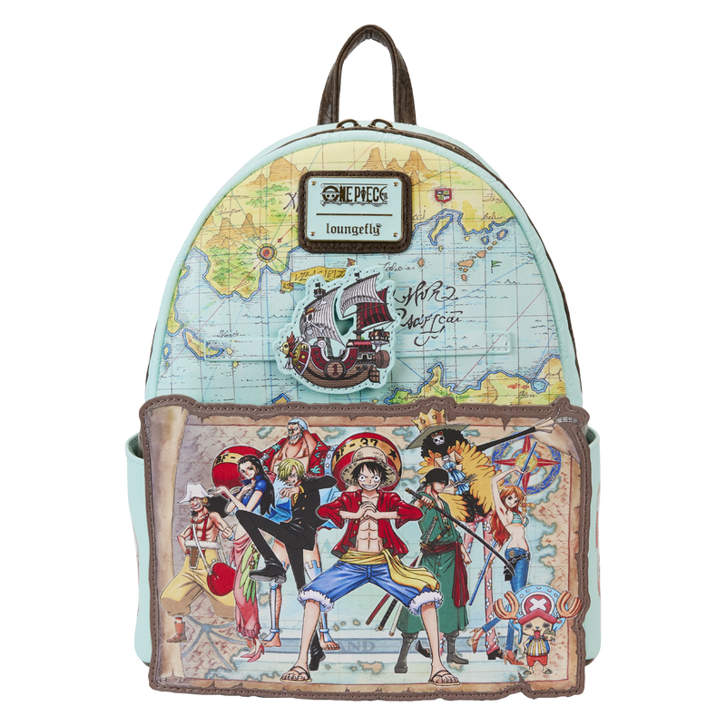 One Piece Loungefly Mini Backpack 25th Anniversary Straw Hat Crew (Online Order Only)