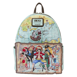 One Piece Loungefly Mini Backpack 25th Anniversary Straw Hat Crew (Online Order Only)