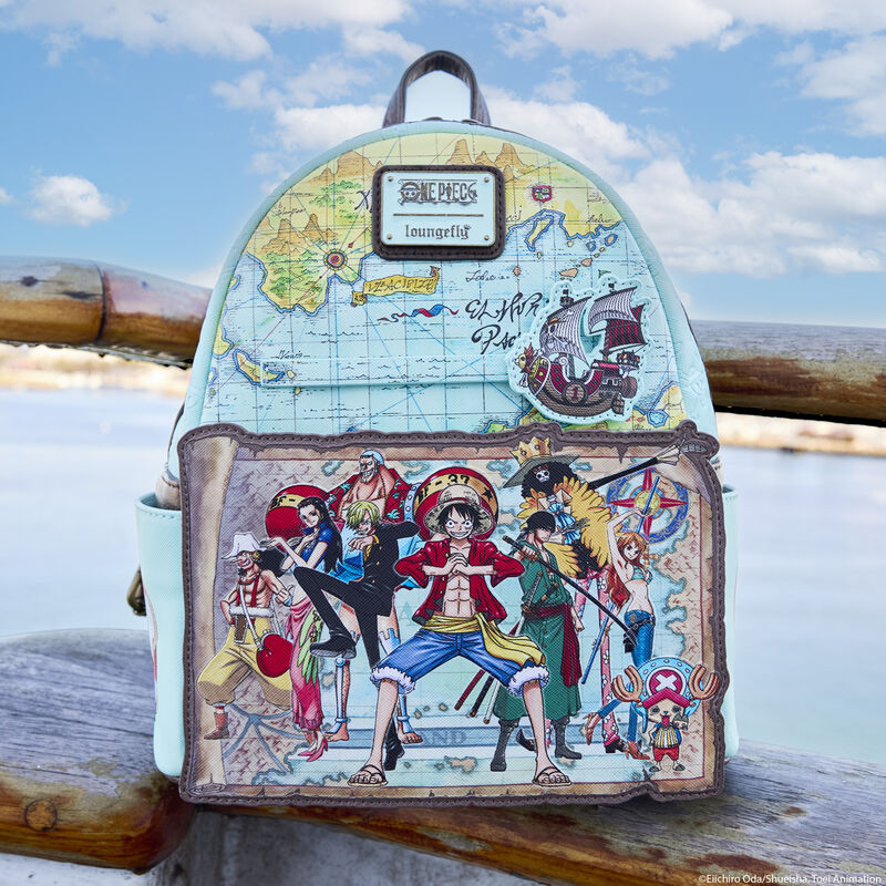 One Piece Loungefly Mini Backpack 25th Anniversary Straw Hat Crew (Online Order Only)