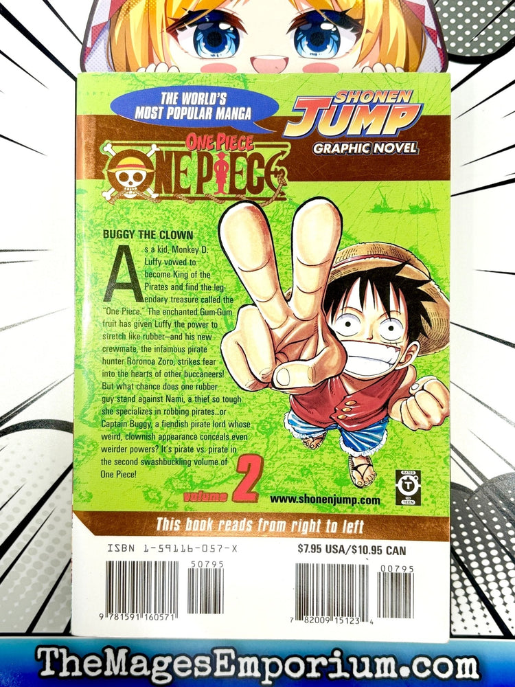 One Piece Vol 2 Gold Foil (Online Order Only)