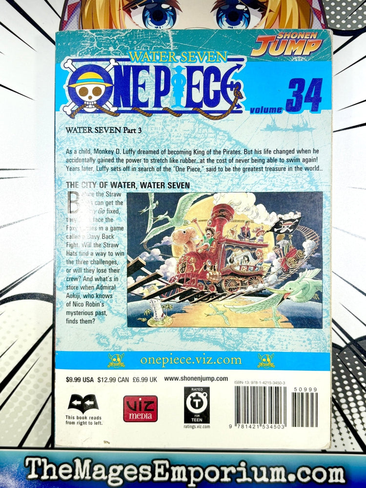 One Piece Vol 34 Ex Library (Online Order Only)