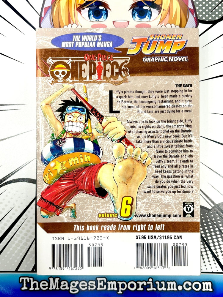 One Piece Vol 6 Gold Foil (Online Order Only)