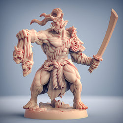 3D Printed Artisan Guild Oni Grunt Set Oni Clan 28mm 32mm (Online Only)