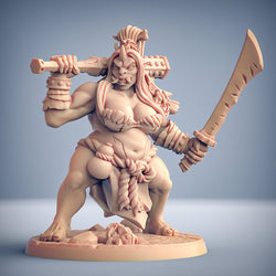 3D Printed Artisan Guild Oni Grunt Set Oni Clan 28mm 32mm (Online Only)