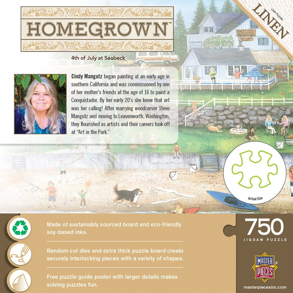Homegrown - 4th of July at Seabeck 750 Piece Jigsaw Puzzle (ONLINE ORDER ONLY)