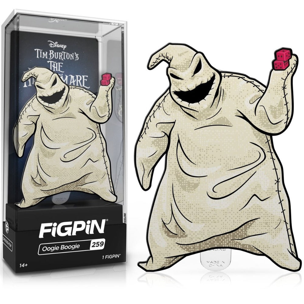 FiGPiN: Nightmare Before Christmas - Oogie Boogie #259 (ONLINE ORDER ONLY)