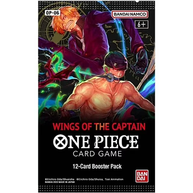 One Piece Trading Card Game: Wings of the Captain Booster Pack OP-06 (12 Cards) (ONLINE ORDER ONLY)