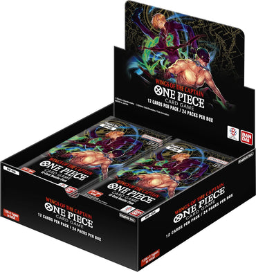 One Piece Trading Card Game: Wings of the Captain Booster Display Box OP-06 (24 Packs) (ONLINE ORDER ONLY)