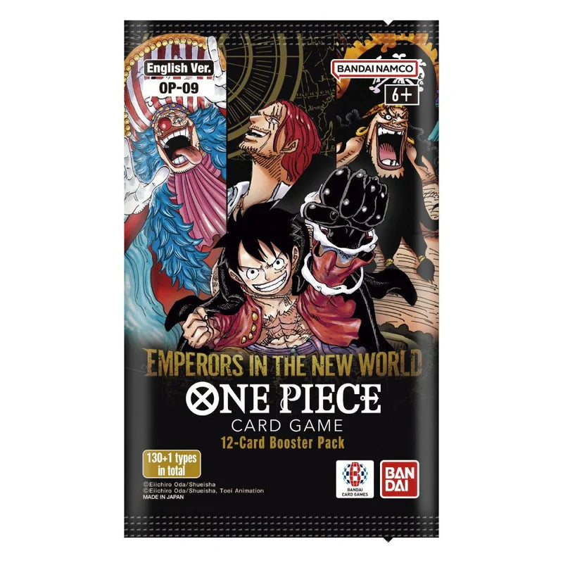 One Piece Emperors In The New World Booster Pack | New (ONLINE ORDER ONLY)