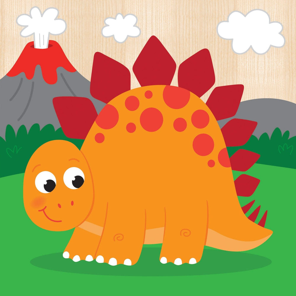 Dinosaurs Chunky Wood Puzzles - Kids 4 Pack (ONLINE ORDER ONLY)