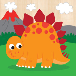Dinosaurs Chunky Wood Puzzles - Kids 4 Pack (ONLINE ORDER ONLY)