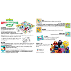 Sesame Street - Elmo & Friends Opoly Junior (ONLINE ORDER ONLY)