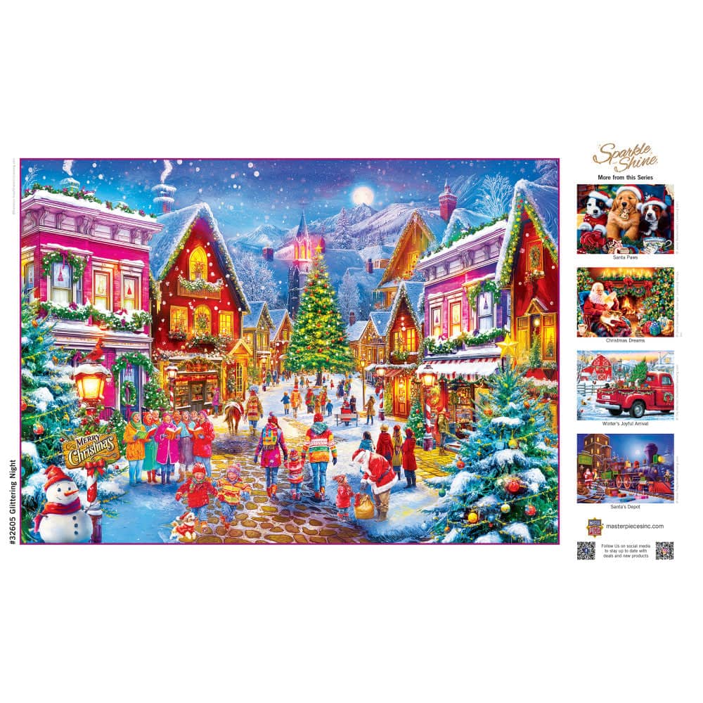 Sparkle & Shine - Glittering Night 500 Piece Glitter Jigsaw Puzzle