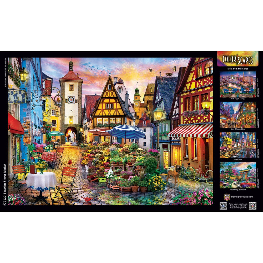 Colorscapes - Bavarian Flower Market 1000 Piece Jigsaw Puzzle (ONLINE ORDER ONLY)