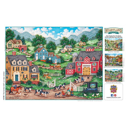 Heartland - The Curious Calf 550 Piece Jigsaw Puzzle (ONLINE ORDER ONLY)