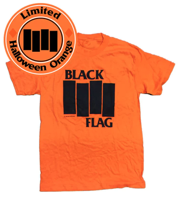 Black Flag - logo Ltd. Halloween [T-Shirt] (ONLINE ORDER ONLY)