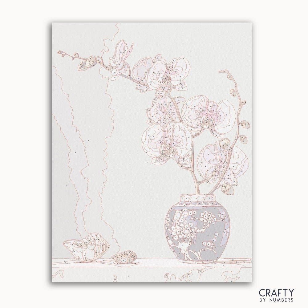 Orchid Flower In Vase (ONLINE ORDER ONLY)