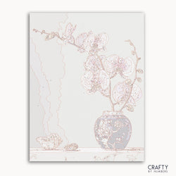 Orchid Flower In Vase (ONLINE ORDER ONLY)