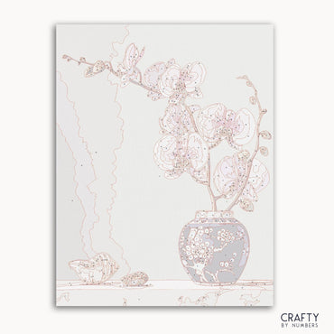 Orchid Flower In Vase (ONLINE ORDER ONLY)