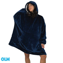 Original Oversized Microfiber & Sherpa Wearable Blanket Hoodie for Kids & Adults | OLM Toys (ONLINE ORDER ONLY)