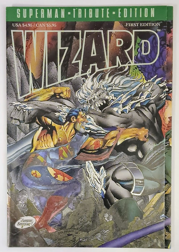 Wizard Magazine Superman Tribute Edition (ONLINE ORDER ONLY)