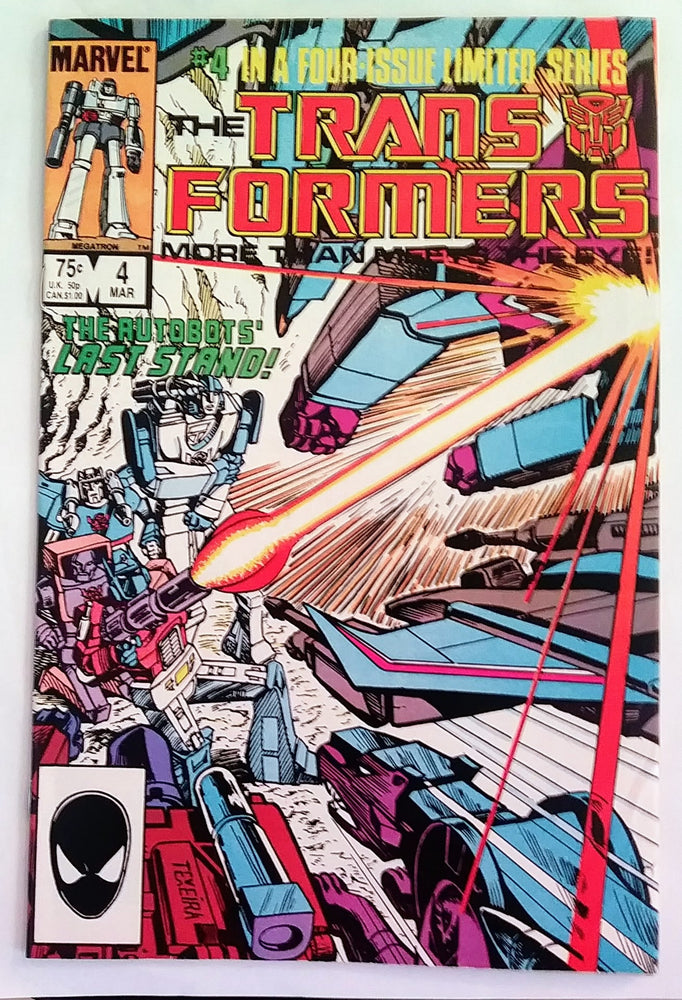 Marvel Comics: Transformers #04 (ONLINE ORDER ONLY)