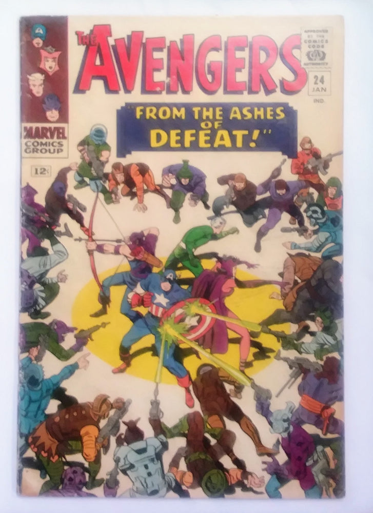Avengers #024, Marvel Comics (January 1966, GD+) (ONLINE ORDER ONLY)