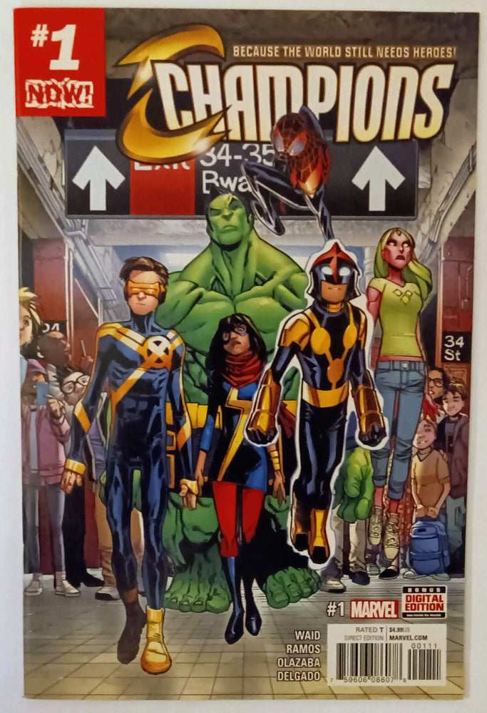 Marvel Comics: Champions V2 #1 (ONLINE ORDER ONLY)