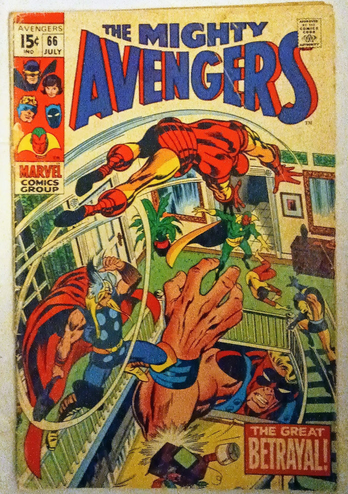 Avengers #066, Marvel Comics (July 1969, GD-) (ONLINE ORDER ONLY)