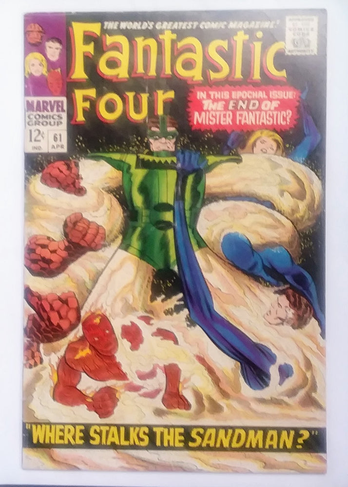 Fantastic Four #061, Marvel Comics (April 1967 , G/VG) (ONLINE ORDER ONLY)