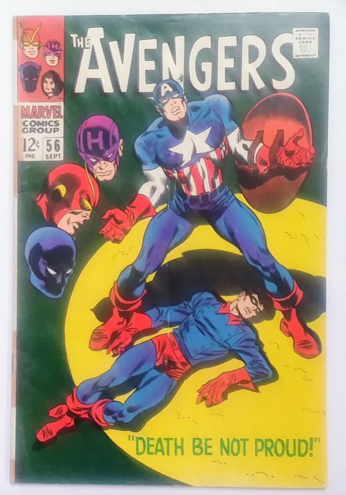 Avengers #056, Marvel Comics (September 1968, GD+) (ONLINE ORDER ONLY)