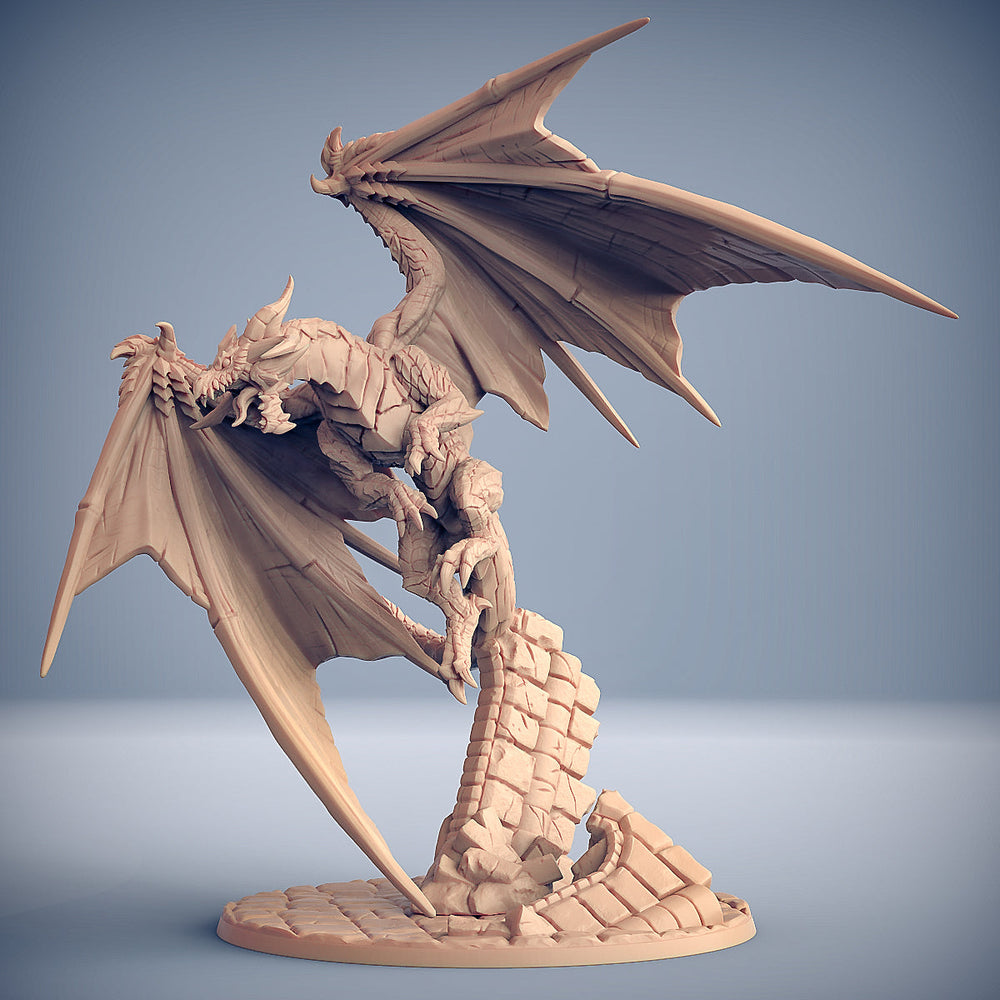 3D Printed Artisan Guild Ornithaax the Majestic The Dragonguard 28mm 32mm (Online Only)