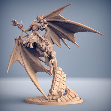 3D Printed Artisan Guild Ornithaax the Majestic The Dragonguard 28mm 32mm (Online Only)