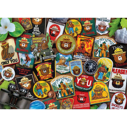 Smokey Bear Patches 1000 Piece Jigsaw Puzzle (ONLINE ORDER ONLY)