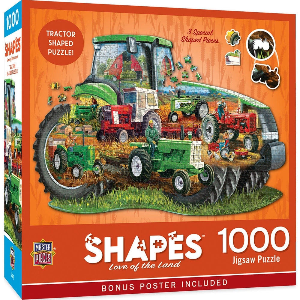 Shapes - Love of the Land 1000 Piece Shaped Jigsaw Puzzle (ONLINE ORDER ONLY)