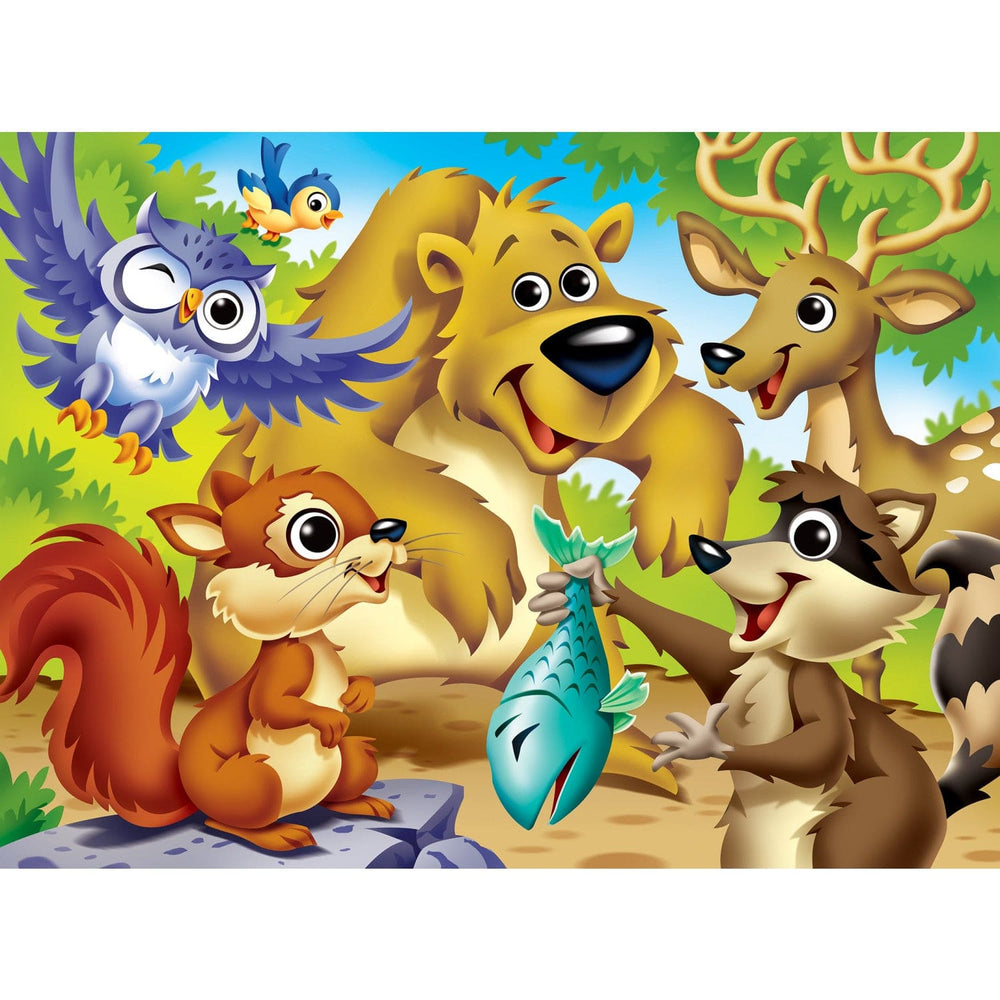 Googly Eyes - Woodland Animals 48 Piece Jigsaw Puzzle (ONLINE ORDER ONLY)