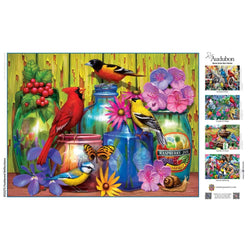 Audubon - Feathered Reflections 300 Piece EZ Grip Jigsaw Puzzle (ONLINE ORDER ONLY)